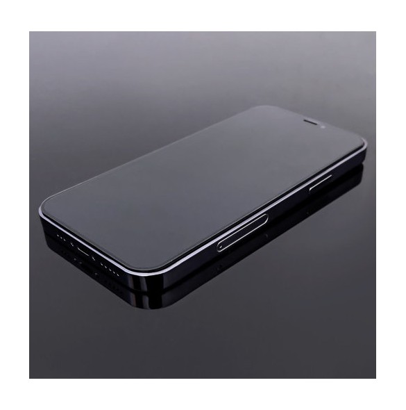 Tempered glass with Case Friendly frame iPhone 14, iPhone 13 Pro / iPhone 13 black