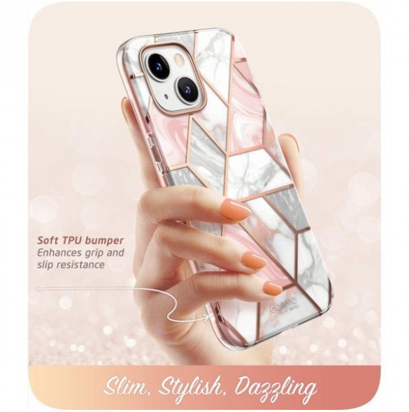 SUPCASE COSMO IPHONE 13 / 14 MARBLE PINK