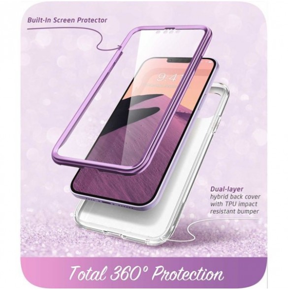 Supcase COSMO IPHONE 13/14 MARBLE PURPLE