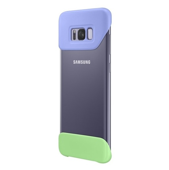EF-MG955CVE Samsung Protective Cover Skal till G950 Galaxy S8 Plus - Violett & Grönt