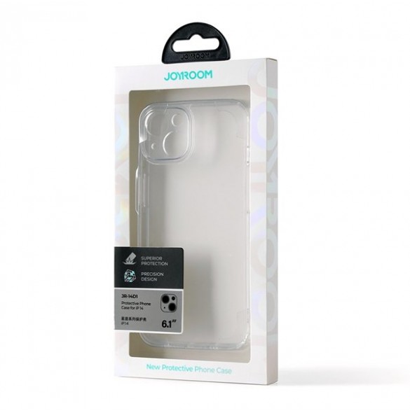 Joyroom 14D Case Case for iPhone 14 Rugged Cover Housing Clear