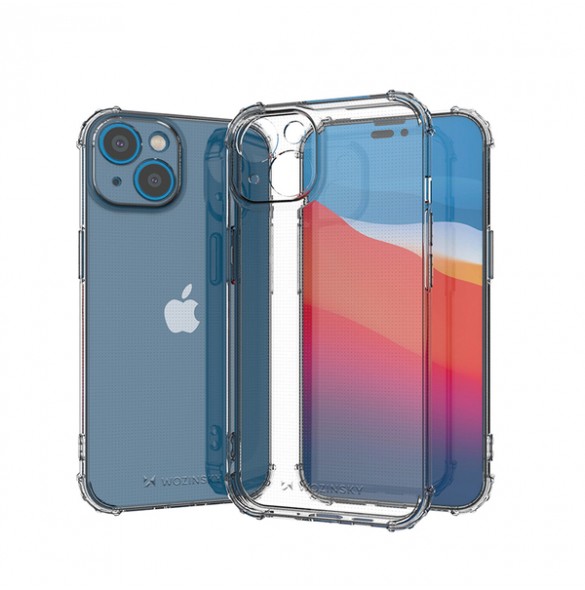 Wozinsky Anti Shock case for iPhone 14 transparent transparent case