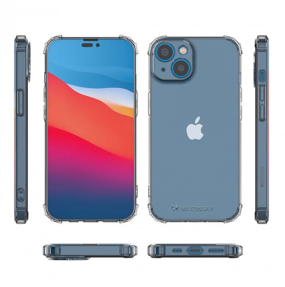 Wozinsky Anti Shock case for iPhone 14 transparent transparent case