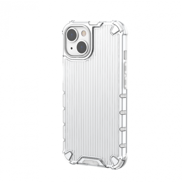 Ombre Protect Case for iPhone 14 pink and blue armored case