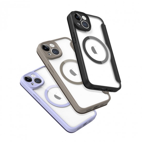 Dux Ducis Skin X Pro case iPhone 14 MagSafe magnetic flip case black