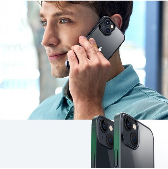 Ugreen LP633 Kickstand Protective Case Hard Cover with Gel Frame and Built-in Stand for iPhone 14