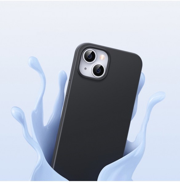 Ugreen LP625 Silky Silicone Protective Case Rubber Flexible Silicone Phone Case for iPhone 14 Black