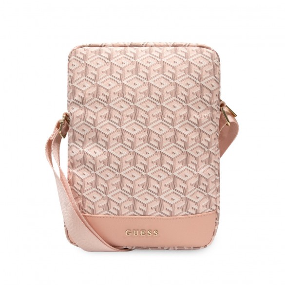 Guess PU G Cube Tablet Bag 10" Pink