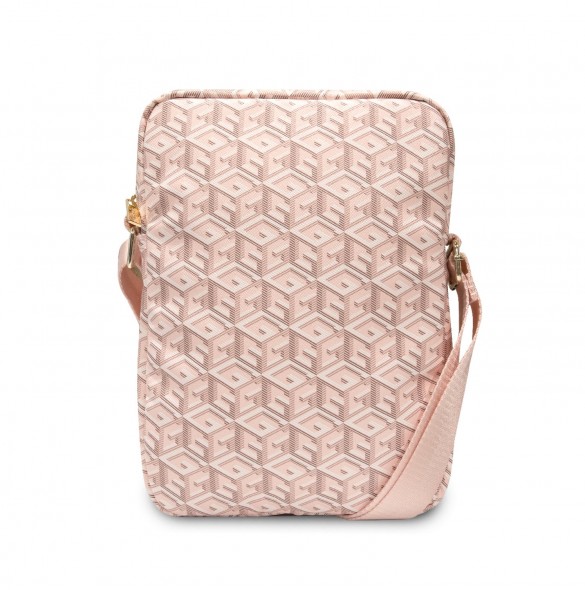 Guess PU G Cube Tablet Bag 10" Pink