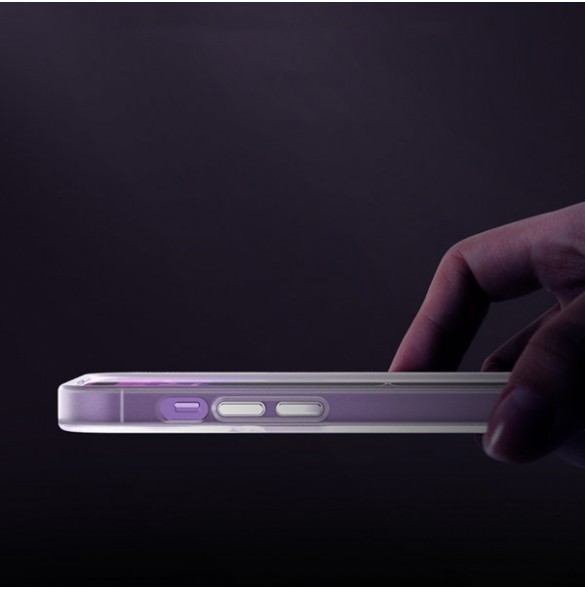 Kingxbar PQY Geek Series magnetic case for iPhone 14 MagSafe silver