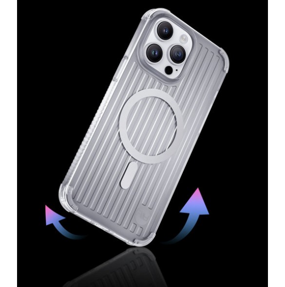 Kingxbar PQY Go Out Series magnetic case for iPhone 14 MagSafe black