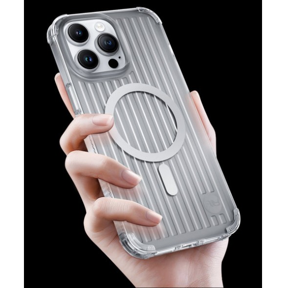 Kingxbar PQY Go Out Series magnetic case for iPhone 14 MagSafe black
