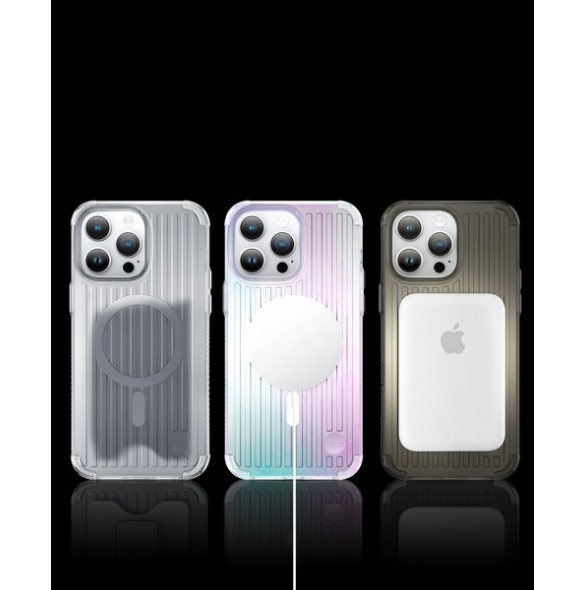 Kingxbar PQY Go Out Series magnetic case for iPhone 14 MagSafe black