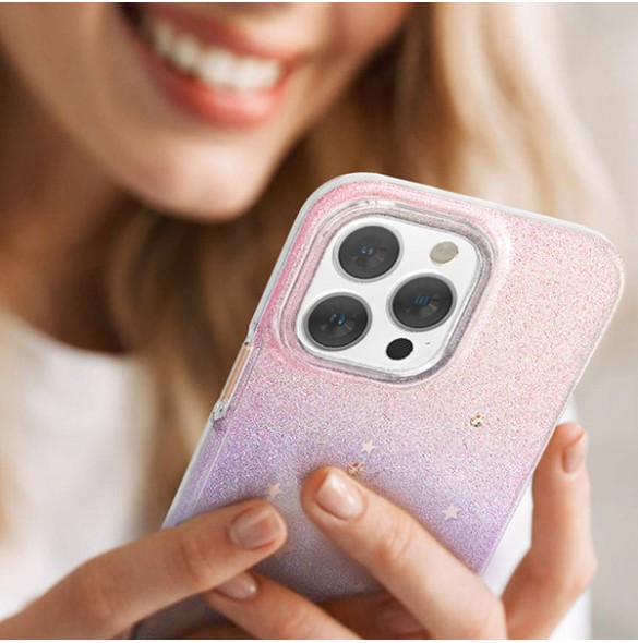 Kingxbar Heart Star Series case for iPhone 14 case with zodiac stars