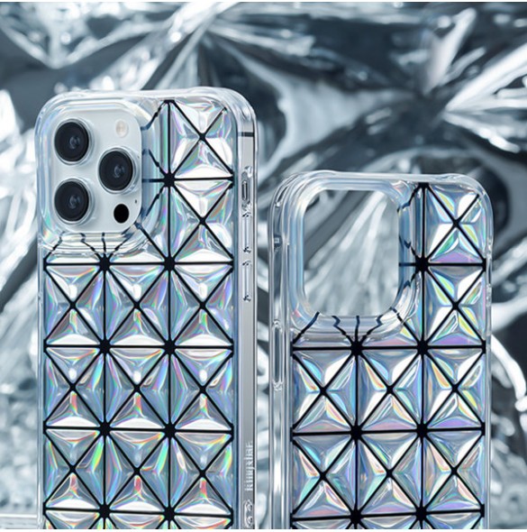 Kingxbar Miya Series case for iPhone 14 cover back cover laser color