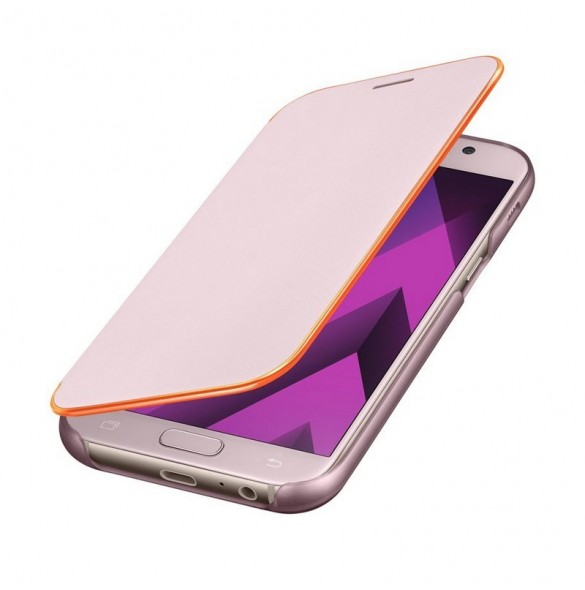 Samsung EF-FA520PPE Neon Flip Case Till Galaxy A5 2017 - Pink
