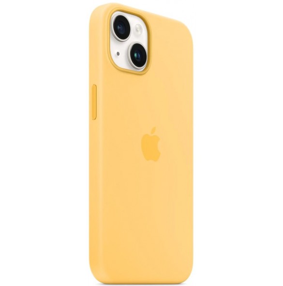 Apple Silicone Magsafe Cover for iPhone 14 Sunglow