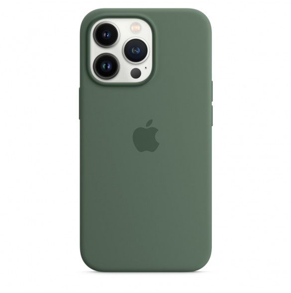 MN673ZM/A Apple Silicone Magsafe Cover for iPhone 13 Pro Eucalyptus