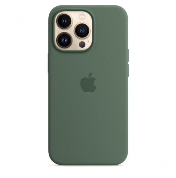 MN673ZM/A Apple Silicone Magsafe Cover for iPhone 13 Pro Eucalyptus