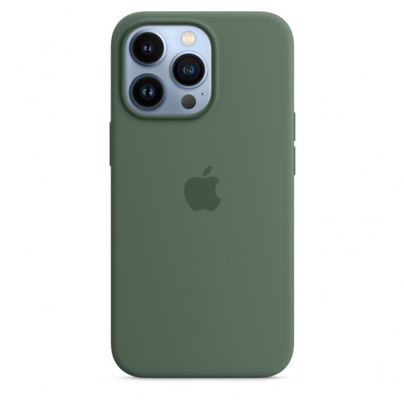 MN673ZM/A Apple Silicone Magsafe Cover for iPhone 13 Pro Eucalyptus