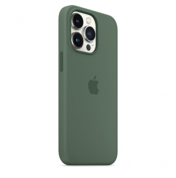 MN673ZM/A Apple Silicone Magsafe Cover for iPhone 13 Pro Eucalyptus