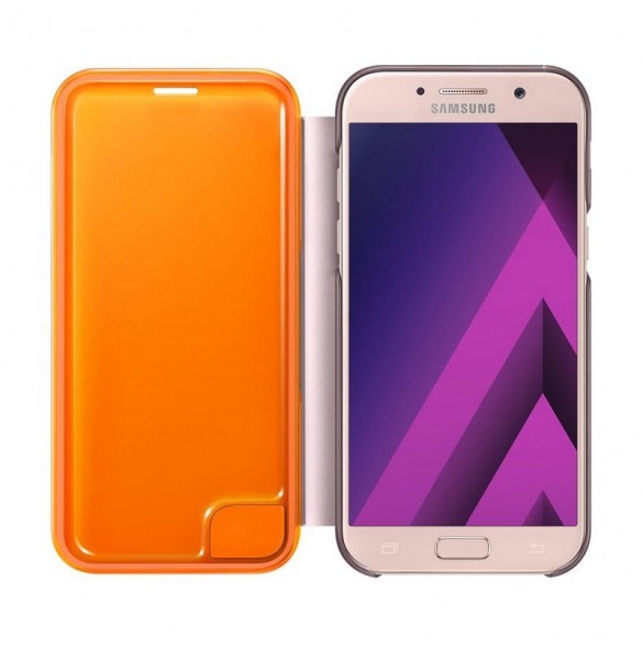 Samsung EF-FA520PPE Neon Flip Case Till Galaxy A5 2017 - Pink