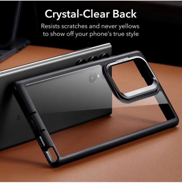 ESR SHOCK ARMOR KICKSTAND GALAXY S23 ULTRA CLEAR/BLACK