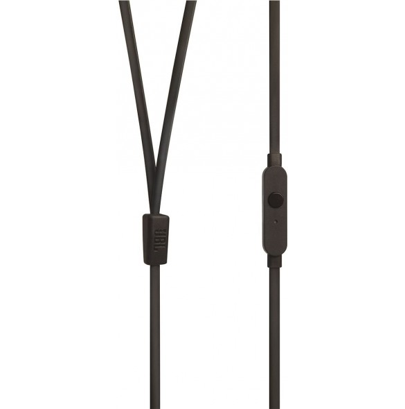 JBL Harman T290 In-Ear Headphones with In-Line Microphone - Svart