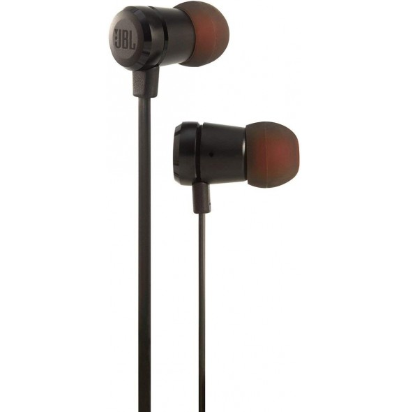 JBL Harman T290 In-Ear Headphones with In-Line Microphone - Svart