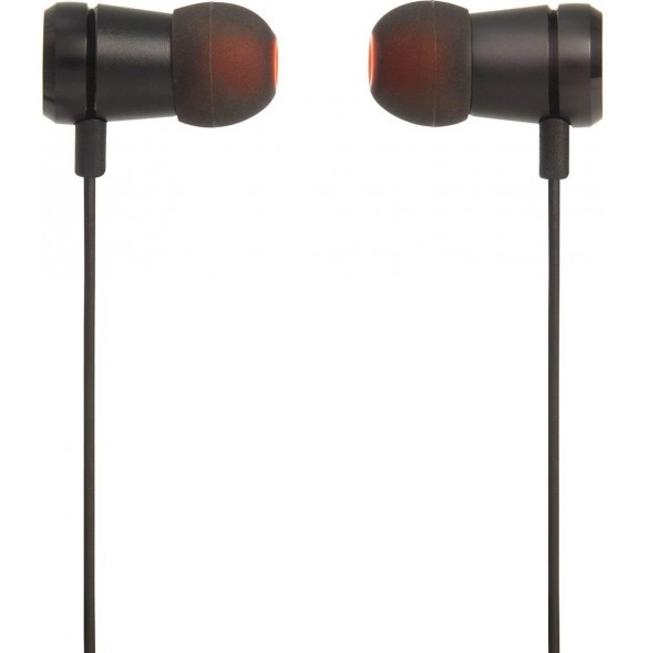 JBL Harman T290 In-Ear Headphones with In-Line Microphone - Svart