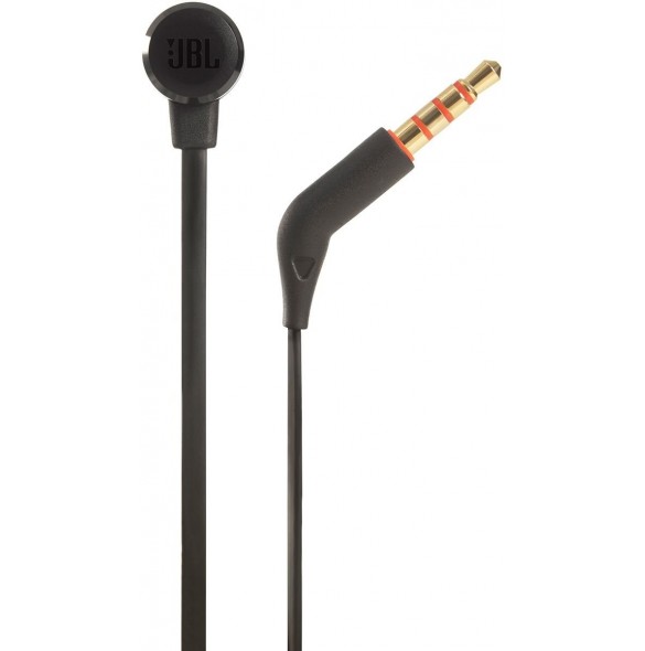 JBL Harman T290 In-Ear Headphones with In-Line Microphone - Svart