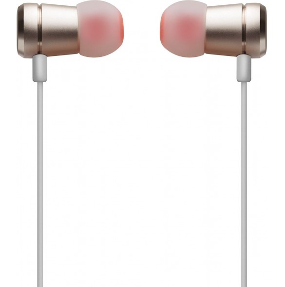 JBL Harman T290 In-Ear Headphones with In-Line Microphone - Guld