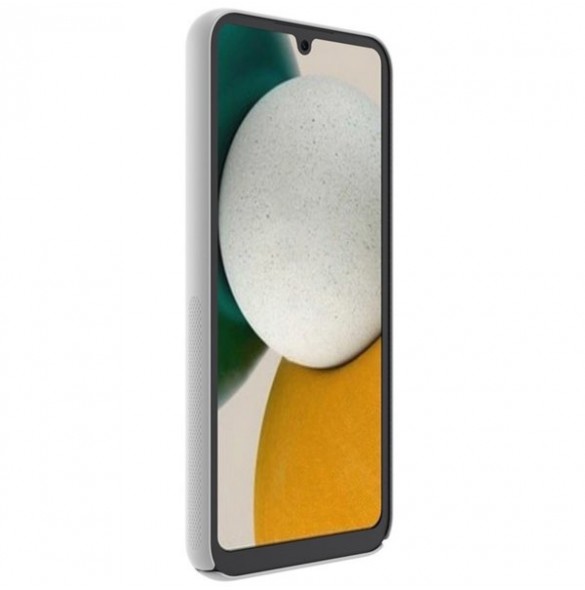 Hard case for Samsung Galaxy A34 5G + Nillkin Super Frosted Shield phone stand - White