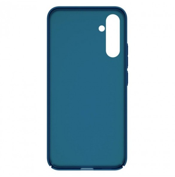 Hard case for Samsung Galaxy A34 5G + Nillkin Super Frosted Shield phone stand - blue