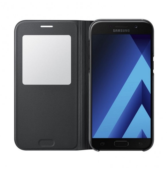 Samsung EF-CA520PBE S-View Case Till Galaxy A5 2017 - Black