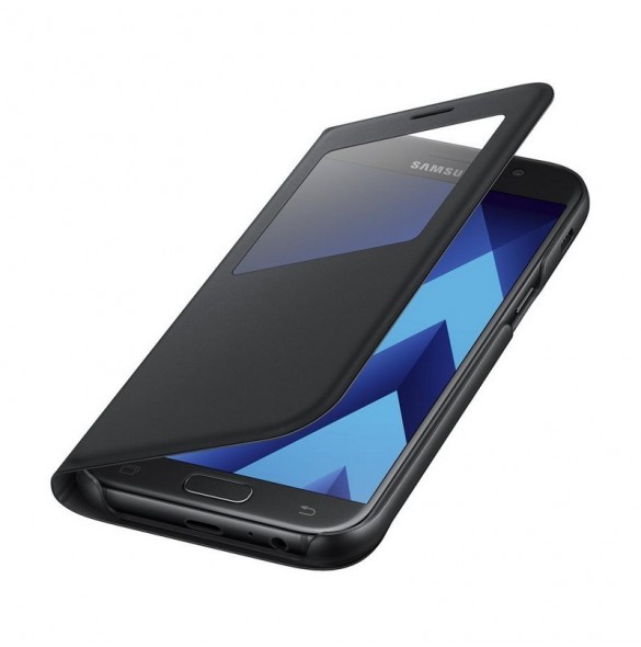 Samsung EF-CA520PBE S-View Case Till Galaxy A5 2017 - Black