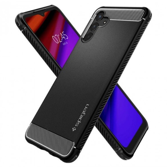 Spigen RUGGED ARMOR GALAXY A04S / A13 5G MATTE BLACK