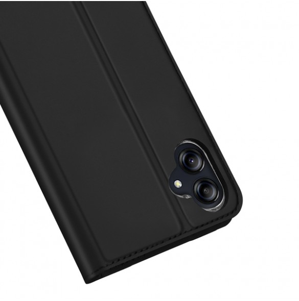 Dux Ducis Skin Pro case for Samsung Galaxy A04e cover with flip card wallet stand black