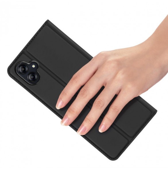 Dux Ducis Skin Pro case for Samsung Galaxy A04e cover with flip card wallet stand black