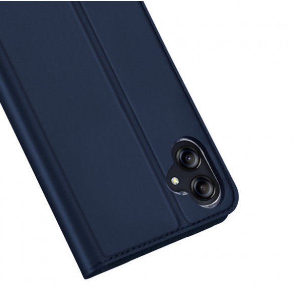 Dux Ducis Skin Pro case for Samsung Galaxy A04e flip cover card wallet stand blue