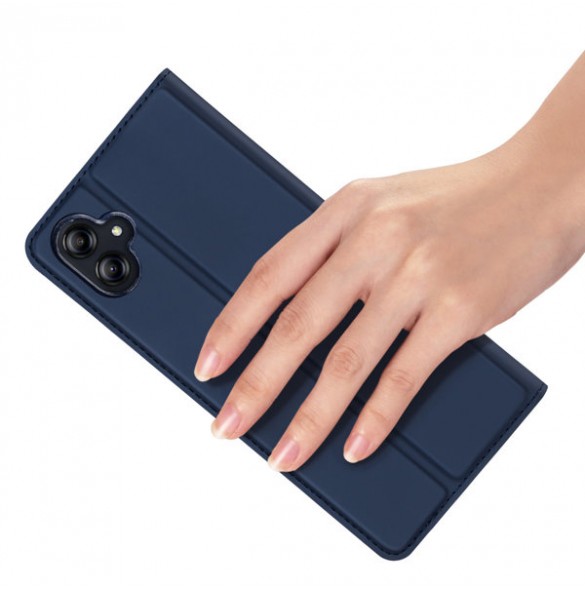 Dux Ducis Skin Pro case for Samsung Galaxy A04e flip cover card wallet stand blue