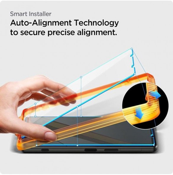 TEMPERED GLASS Spigen ALM GLAS.TR SLIM 2-PACK SONY XPERIA 1 V CLEAR