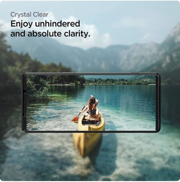 TEMPERED GLASS Spigen ALM GLAS.TR SLIM 2-PACK SONY XPERIA 1 V CLEAR
