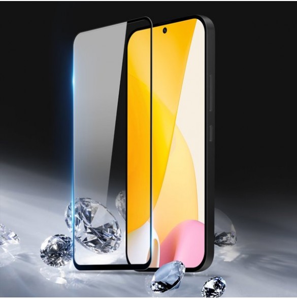 Dux Ducis 9D Tempered Glass for Xiaomi 12 Lite 9H with Black Frame