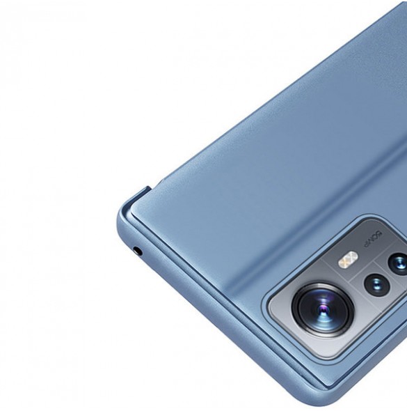 Clear View Case cover for Xiaomi 12 Lite blue flip cover