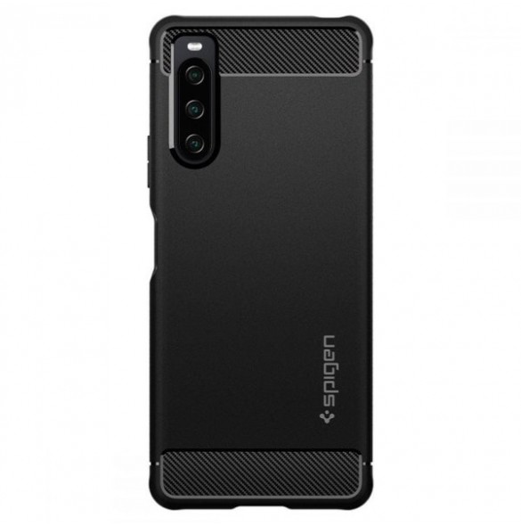Spigen Rugged Armor case for Sony Xperia 10 IV black