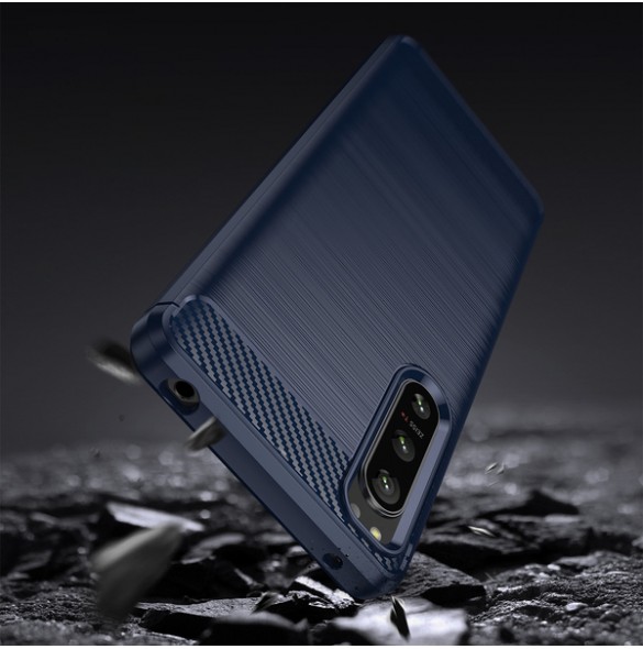 Thunder Case case for Sony Xperia 5 IV silicone armor case black