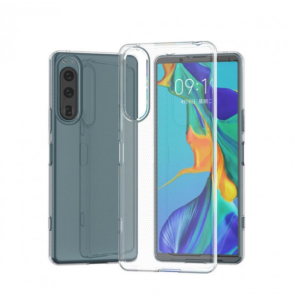 Ultra Clear 0.5mm case for Sony Xperia 5 IV thin cover transparent