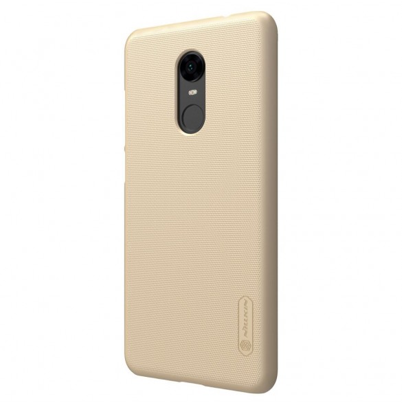 Guld och väldigt snyggt skydd till Xiaomi Redmi 5 Plus / Redmi Note 5 (enstaka kamera).
