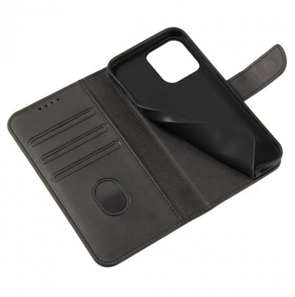 Magnet Case cover for Sony Xperia 10 V cover with flip wallet stand black
